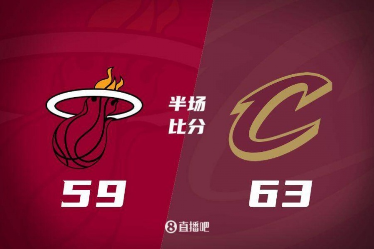 熱火發(fā)力打出13-0！半場落后騎士4分 阿德巴約16+5 米切爾13分