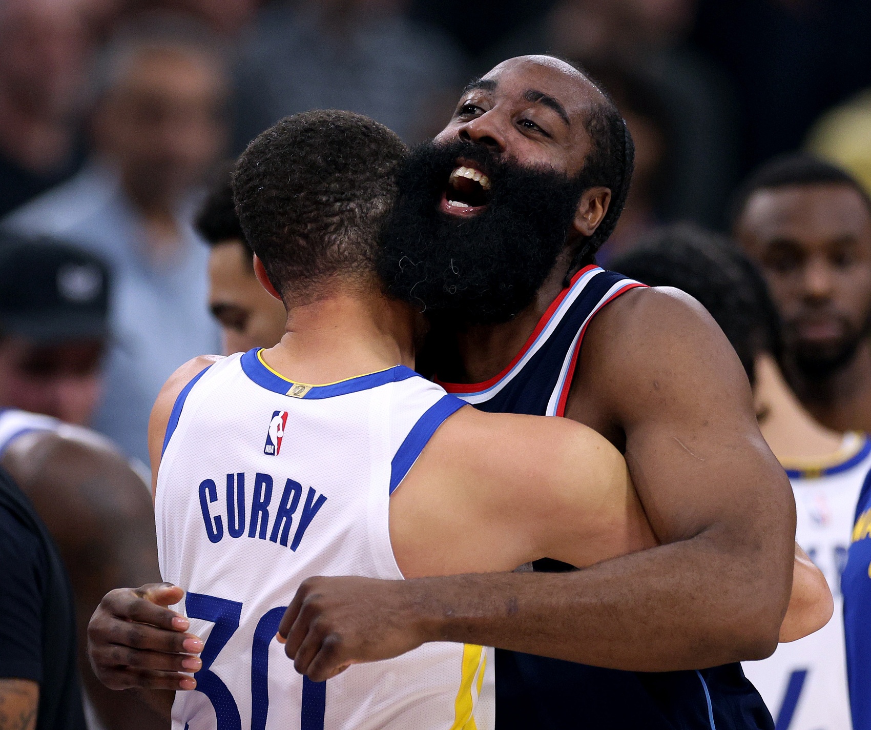 諸神黃昏！庫里哈登先后50+ NBA歷史首次兩名35歲以上球員轟50+！
